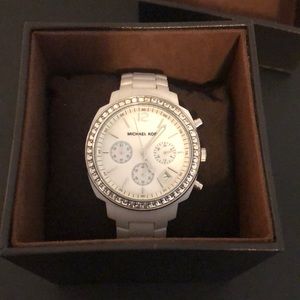 Michael Kors Women’s white watch
